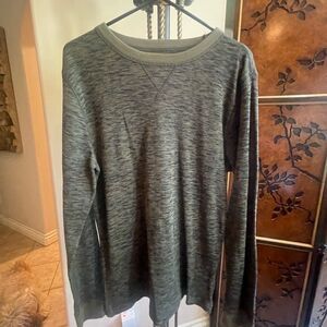 Mossimo LG Green Waffle weave Shirt!